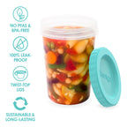 Bentgo Prep Twist-Top Fluid Ounce Containers (20-Piece)